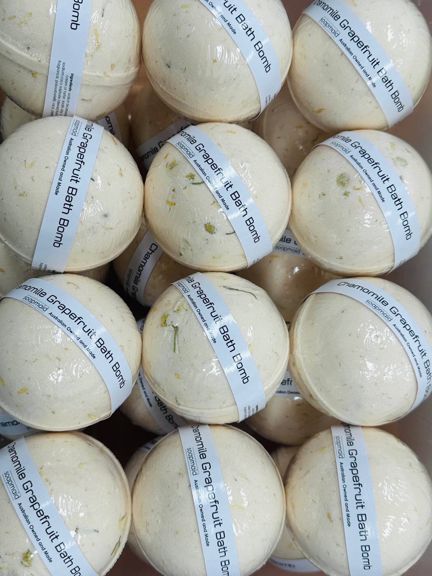 Chamomile Grapefruit Bath Bomb