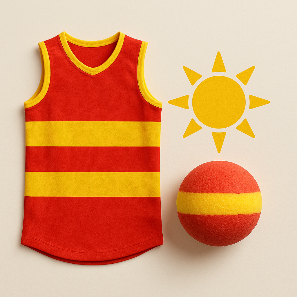 Footy (Red & Yellow)