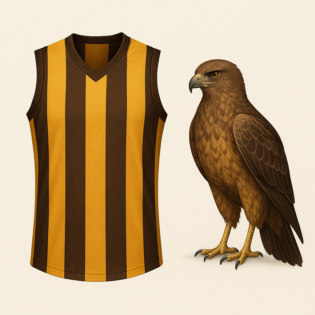 Footy (Brown & Yellow)