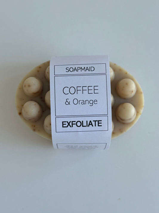 Coffee & Orange Exfoliating Massage Soap Bar