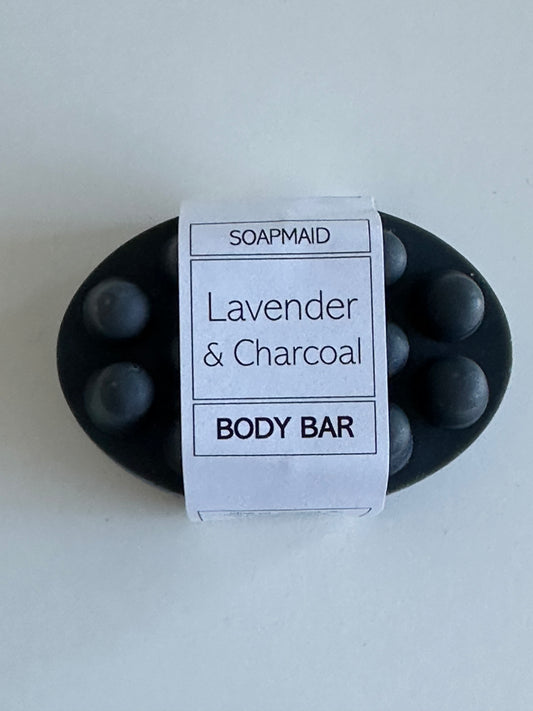 Lavender & Charcoal Massage Soap Bar