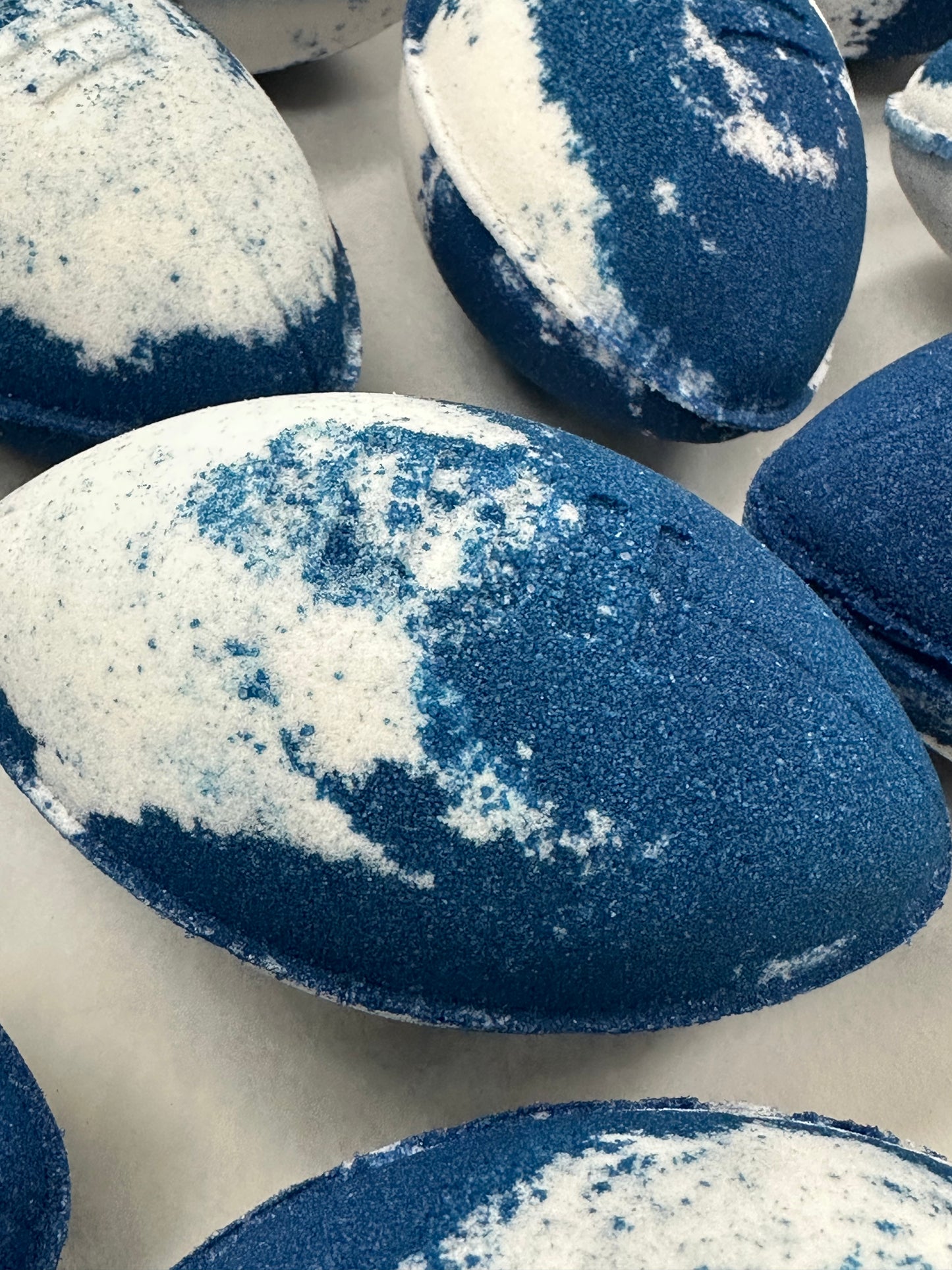 Footy (Navy & White)