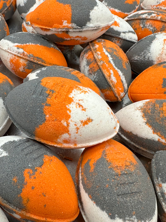 Footy (Orange & Grey)