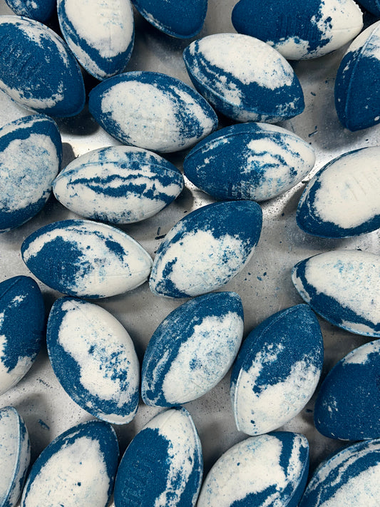 Footy (Navy & White)