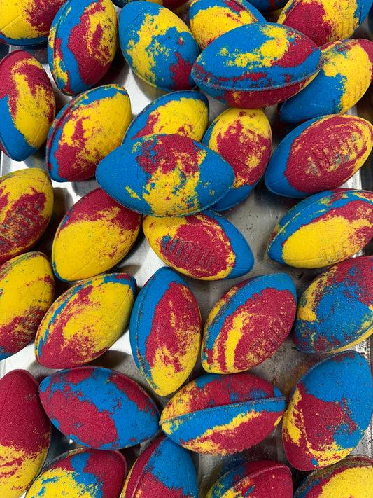 Footy (Maroon, Yellow & Blue)