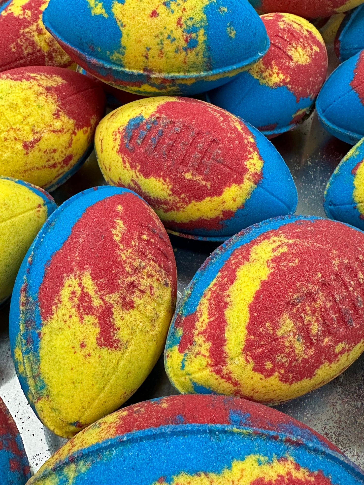 Footy (Maroon, Yellow & Blue)