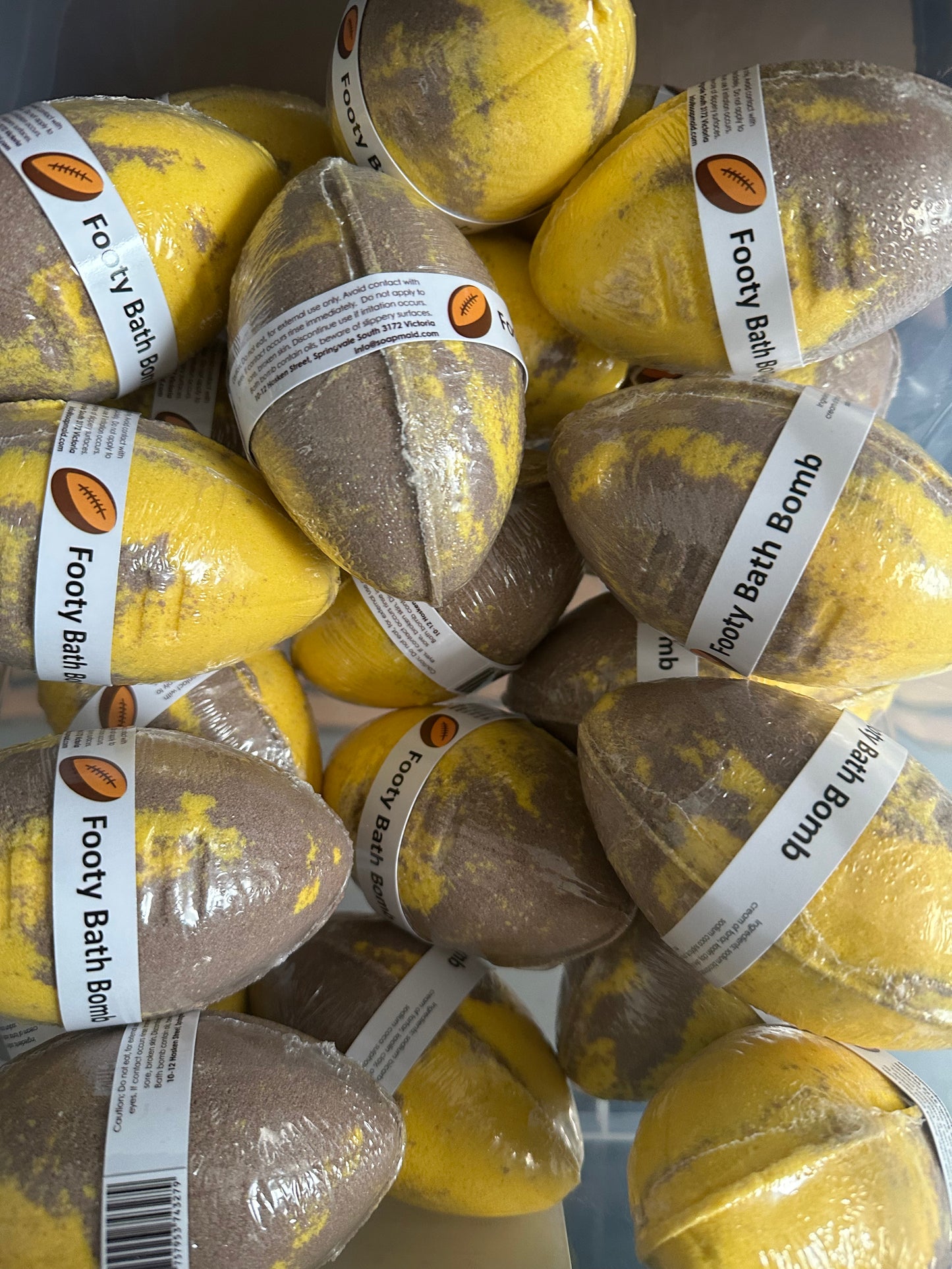Footy (Brown & Yellow)