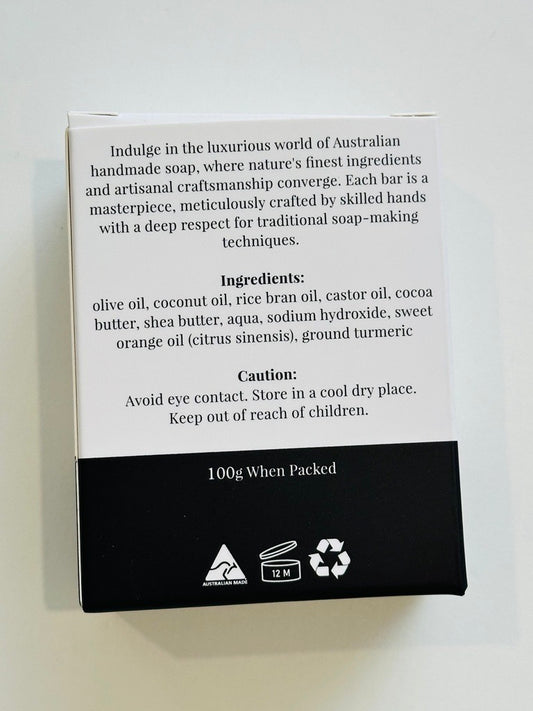 Orange Turmeric Soap Bar