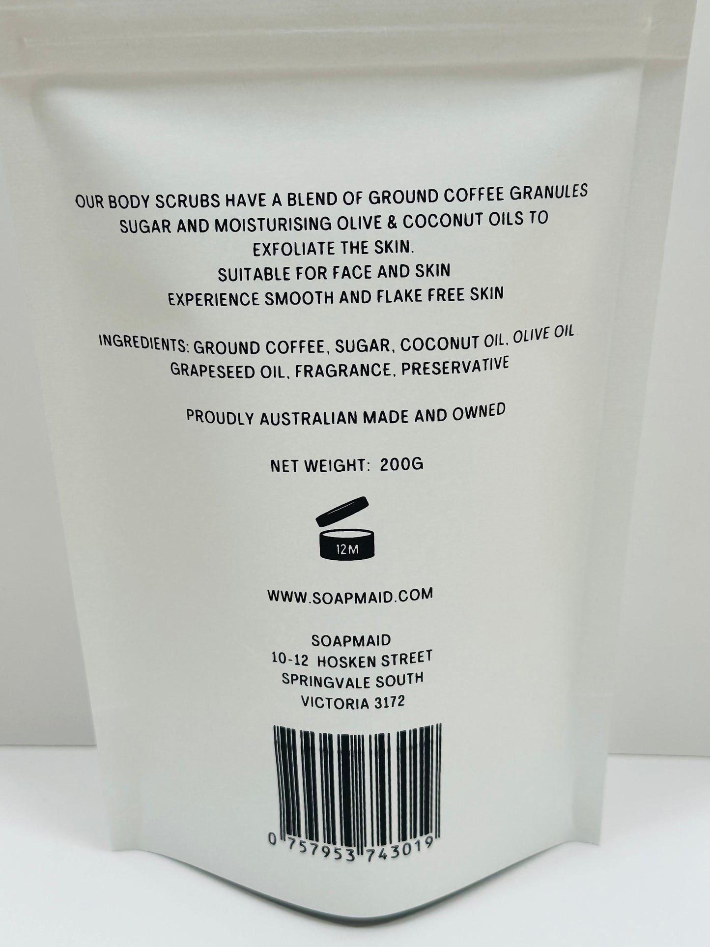 Coffee Coconut Body Scrub