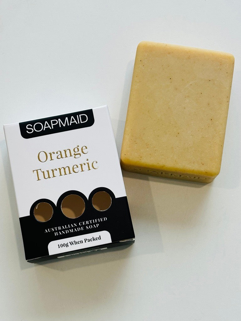 Orange Turmeric Soap Bar