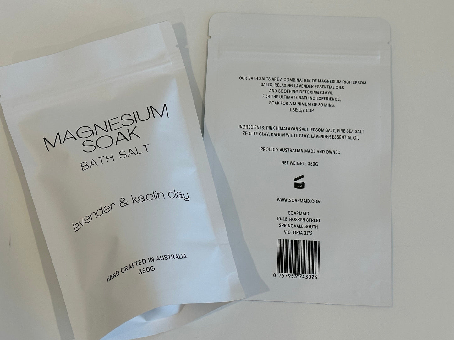 Magnesium Salt Soak